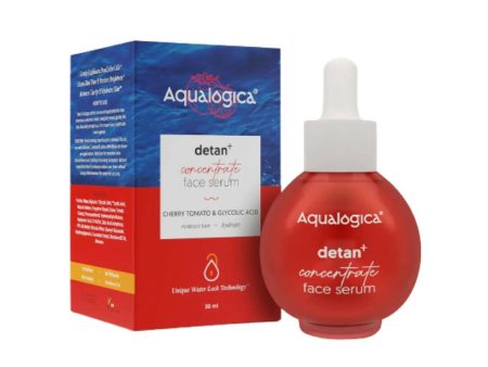 Aqualogica Detan+ Concentrate Face Serum With Cherry Tomato, Glycolic Acid & Hyaluronic Acid Online now