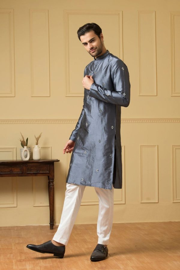 Armonia Designer Men s Kurta by Hilo Designs on Sale