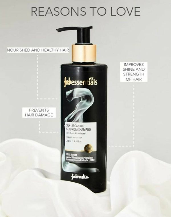 Fabessentials Silk Argan Oil Gotu Kola Shampoo Online Hot Sale