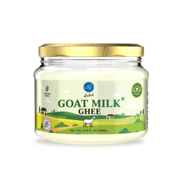 Aadvik A2 Goat Milk Ghee with Ayurvedic Benefits | 100% Pure & Natural Goat Milk Ghee | From Grass Fed Goat A2 Milk Discount