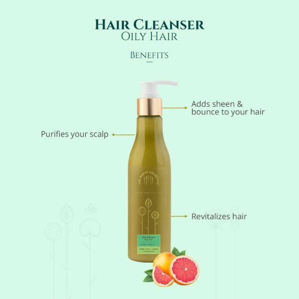 The Earth Collective Hair Cleanser - Oily Hair- Shampoo Supply