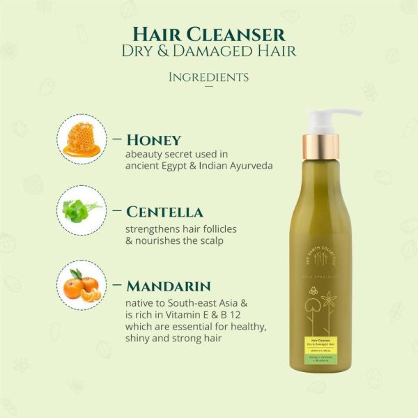 The Earth Collective Hair Cleanser - Dry and Damaged Hair Fashion