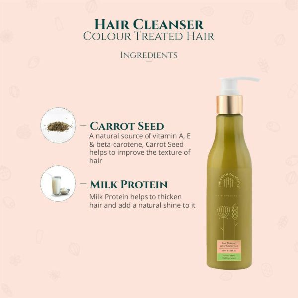 The Earth Collective Hair Cleanser - Color Treated Hair For Cheap