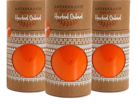 Antarkranti Naturals Orange Herbal Handmade Gulal Supply