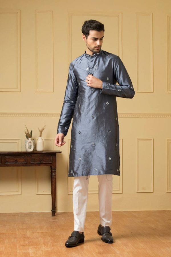 Armonia Designer Men s Kurta by Hilo Designs on Sale