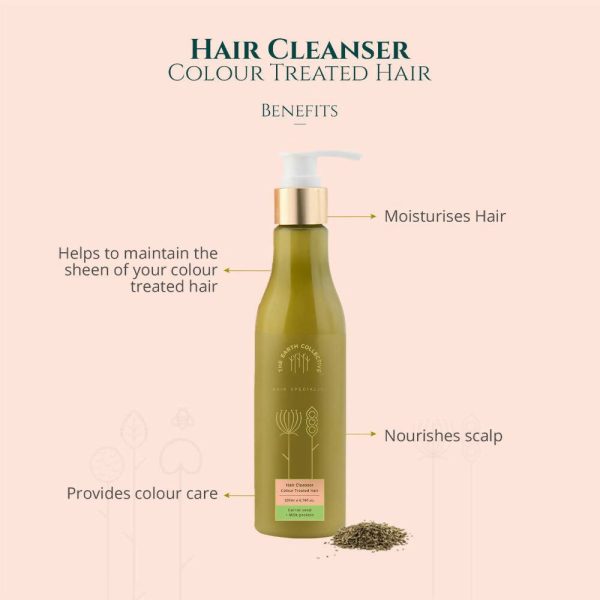 The Earth Collective Hair Cleanser - Color Treated Hair For Cheap