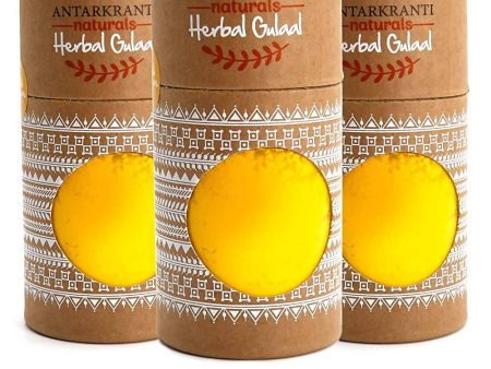 Antarkranti Naturals Yellow Herbal Handmade Gulal For Sale