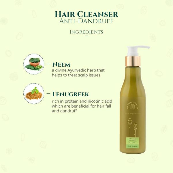 The Earth Collective Hair Cleanser - Anti-Dandruff For Cheap