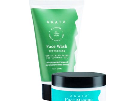 Arata Monsoon Masque Face Wash Combo For Sale