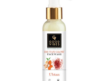 Good Vibes Ubtan De Tan Glow Face Wash For Sale