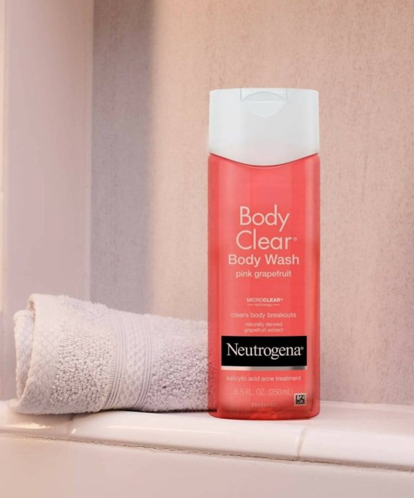 Neutrogena Body Clear Body Wash, Pink Grapefruit Online now