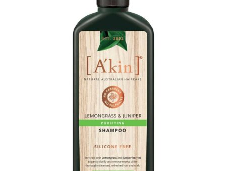 Akin Natural Purifying Lemongrass & Juniper Shampoo Cheap