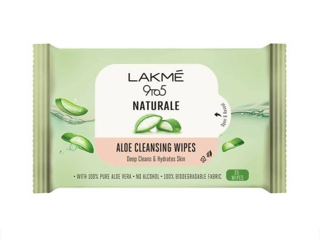 Lakme 9to5 Natural Aloe Cleansing Wipes Cheap