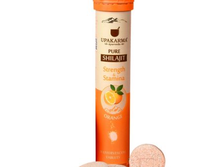 Upakarma Ayurveda Pure Sj Effervescent Tablets - Orange Hot on Sale