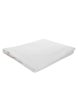 Earth Series Fitted Bed Sheet Queen 60 x 78  with 2piece Pillow Case - Plain White For Discount