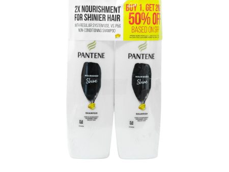 Buy Pantene Nourished Shine Shampoo and Get 2nd at 50% off For Discount