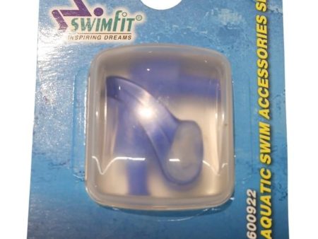 Swimfit Ear Plug Nose Clip Set - Blue Supply