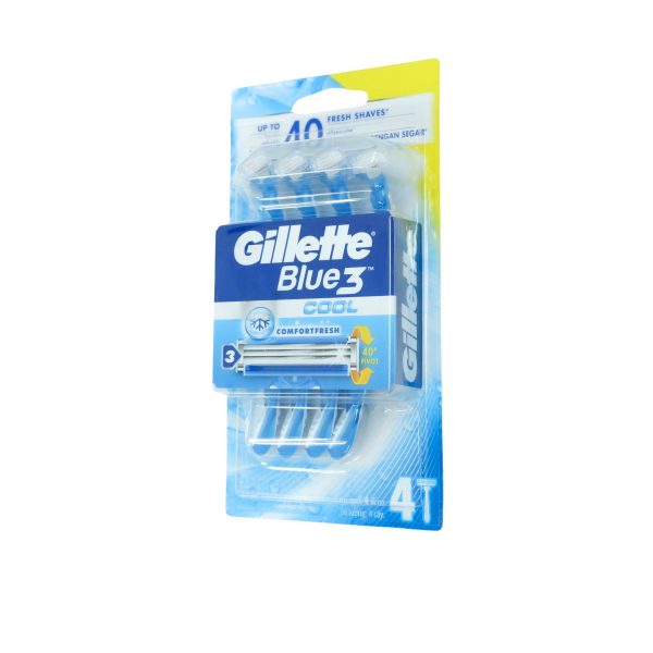 Gillette Blue III Cool Comfortfresh Disposable Razor For Cheap