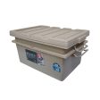 Megabox Storage Box 35L Set of 2 60 x 41.5 x 24cm (MG-689S) - Latte Beige For Cheap