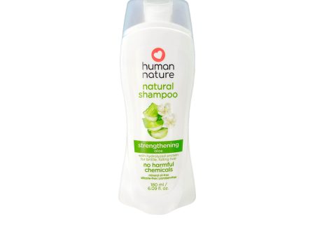 Human Nature Natural Strengthening Shampoo 180ml - Strengthening Aloe Sale