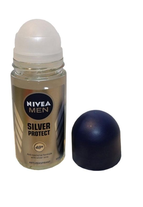 Nivea For Men Silver Protect Deodorant Roll-On 50ml For Cheap