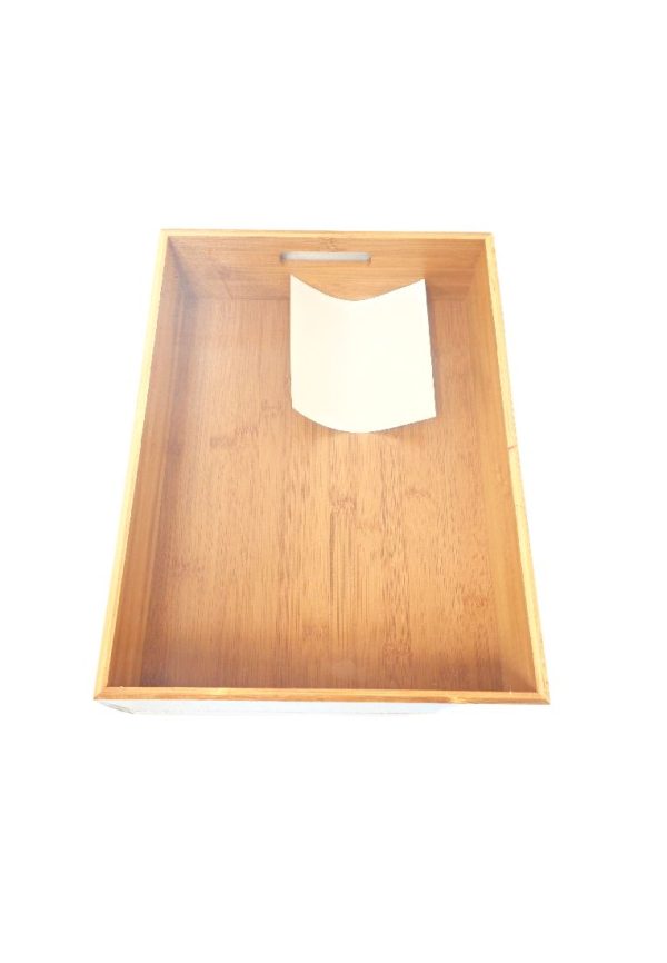 Bamboo Storage Box - 38cm Online Sale