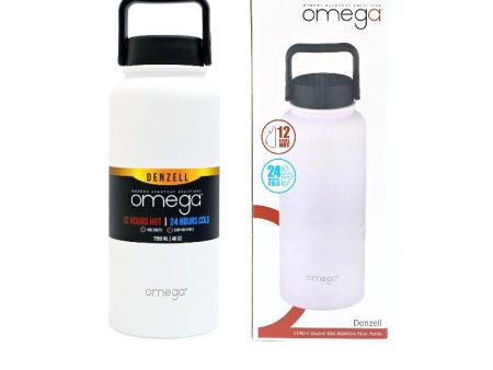 Omega Denzell Collection Double Wall Stainless Travel Tumbler 40oz Discount