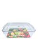 Cuisson PET Fridge Container with Lid 34 x 22 x 10cm Supply