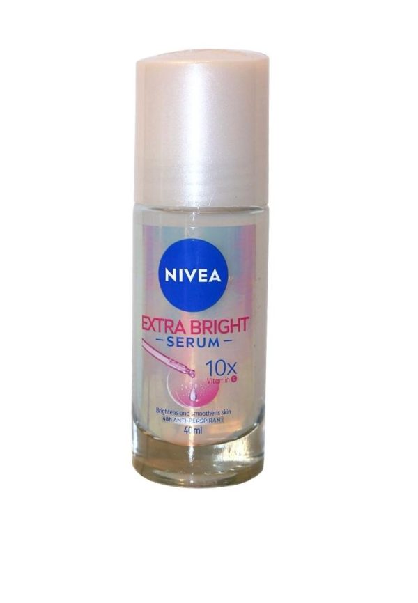 Nivea Deodorant Extra White Serum Roll-On 40ml on Sale