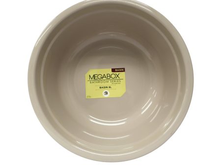 Megabox Bathroom Series Rectangular Oval Basin 8L 37 x 31.5 x 12cm (MG-503) - Stone Gray Online Hot Sale