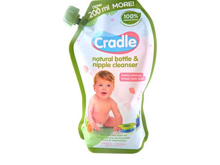 Cradle Bottle Wash & Nipple Cleanser Refill 700ml 14 x 6 x 25cm Online