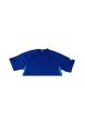 Landmark Short Sleeves Tshirt Round Neck Drifit With Spreader Arms To Sides Combi Reflective Print On Sleeves And Back - Royal Blue Discount