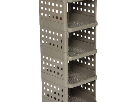 Megabox Utility Rack 5 -Layer - Brown Online Sale