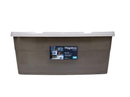 Megabox Storage Box 58L 44 x 64 x 26cm (MG-683) For Discount