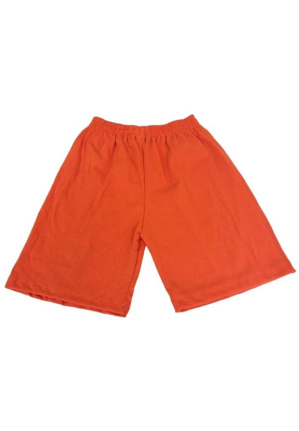 Landmark Short Set Orange Aqua with Tennis-Print Pocket Tshirt Supply