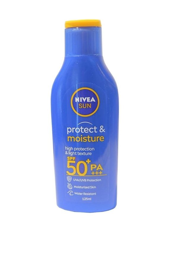 Nivea Sun Protect And Moisture Lotion SPF 50 125ml Online Sale