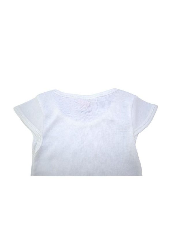 3 piece Plain Round Neck Short Sleeve Blouse Discount