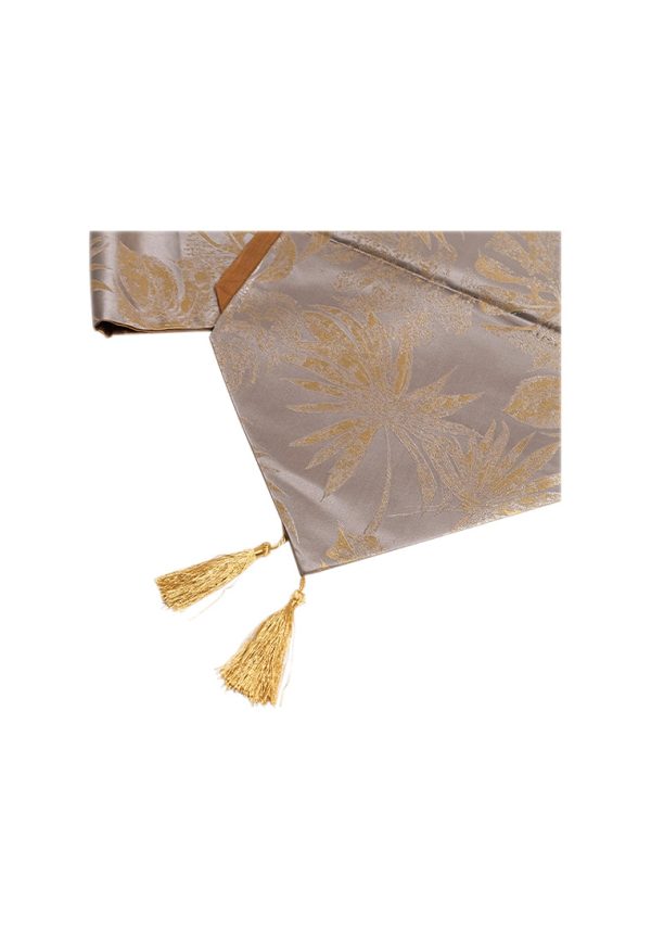 Table Runner Anahaw Leaves Design 33 x 180cm Discount