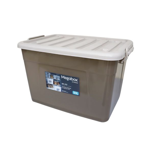 Megabox Storage Box 50L 39 x 34.5 x 39cm (MG-697) Hot on Sale