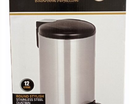 Cascade Stainless Step Bin 12 Liters Sale