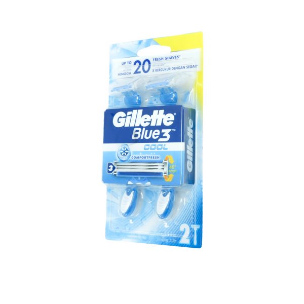 Gillette Blue III Cool Comfortfresh Disposable Razor For Cheap