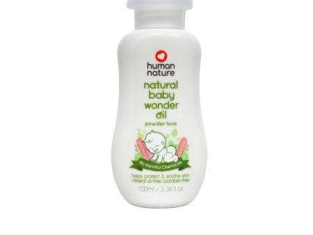 Human Nature Natural Baby Wonder Oil 100ml - Powder Love For Cheap