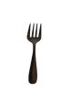 6piece Dessert Fork with Plastic Packaging - Black Hot on Sale