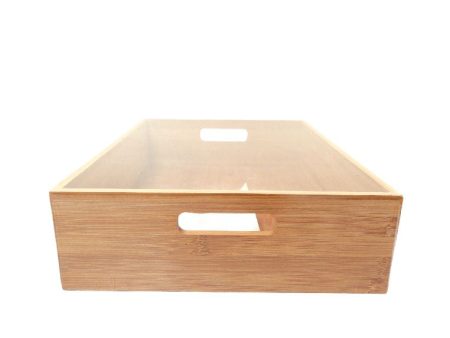 Bamboo Storage Box - 40cm For Discount