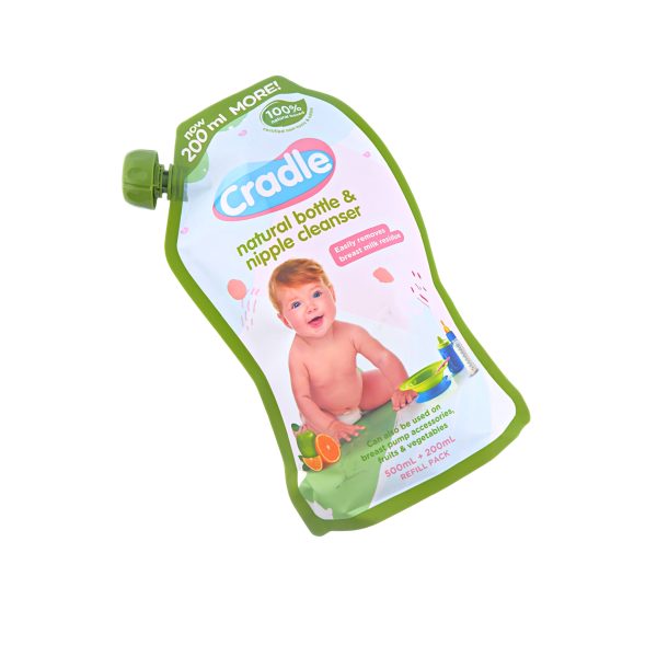 Cradle Bottle Wash & Nipple Cleanser Refill 700ml 14 x 6 x 25cm Online