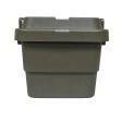 Cascade Square Outdoor Storage Container 30L 39 x 38 x 36cm - Green For Discount