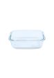 Cuisson Rectangle Glass Food Container 180ml with Lid - White For Sale