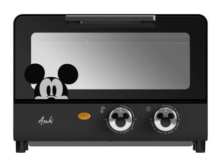 Asahi Mickey Mouse Design Oven Toaster 12L - Black on Sale