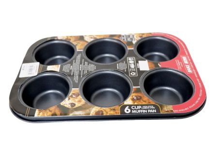 Royal King Non-stick 6Cup Muffin Pan For Discount