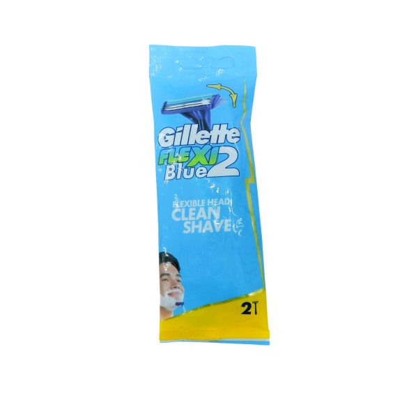 Gillette 2piece Blue II Flexi Disposable Razor Pack Sale